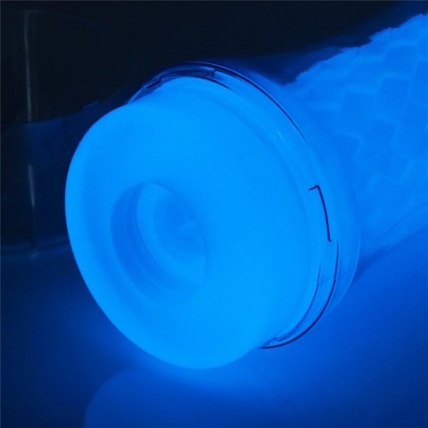 Masturbator podświetlany led z wypustkami 20 cm Masturbator podświetlany led z wypustkami 20 cm