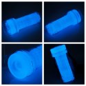 Masturbator podświetlany led z wypustkami 20 cm Masturbator podświetlany led z wypustkami 20 cm