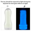 Masturbator podświetlany led z wypustkami 20 cm Masturbator podświetlany led z wypustkami 20 cm