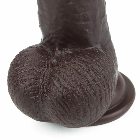 Murzyńskie dildo z dwuwarstwowego materiału 23 cm Murzyńskie dildo z dwuwarstwowego materiału 23 cm