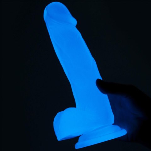 Podświetlane dildo sztuczny penis mocna przyssawka Podświetlane dildo sztuczny penis mocna przyssawka