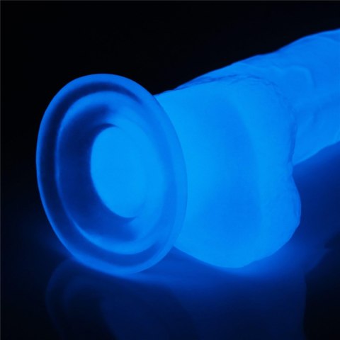 Podświetlane dildo sztuczny penis mocna przyssawka Podświetlane dildo sztuczny penis mocna przyssawka