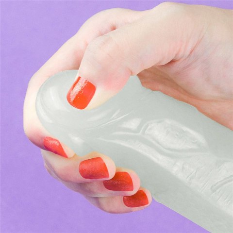 Podświetlane dildo sztuczny penis mocna przyssawka Podświetlane dildo sztuczny penis mocna przyssawka