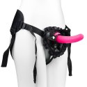 Silikonowe dildo do strap-ona sex analny różowe Silikonowe dildo do strap-ona sex analny różowe
