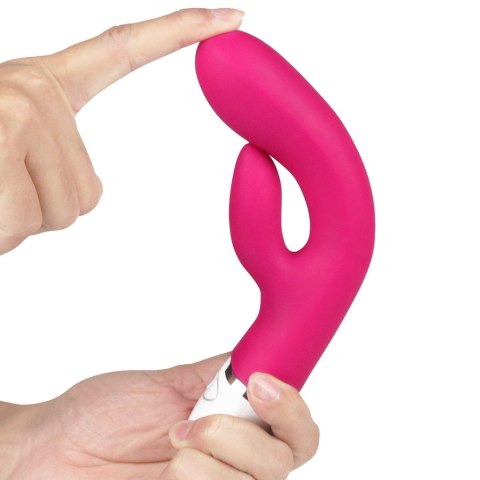 Śliczny różowy wibrator króliczek 7 wibracji Śliczny różowy wibrator króliczek 7 wibracji