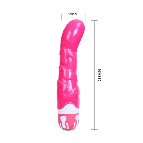 Wibrator klasyczny punkt G wygięty 21cm 10 trybów Wibrator klasyczny punkt G wygięty 21cm 10 trybów