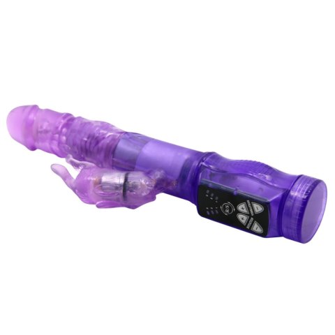 Wibrator króliczek falowanie wibracje rotacje 21cm Wibrator króliczek falowanie wibracje rotacje 21cm