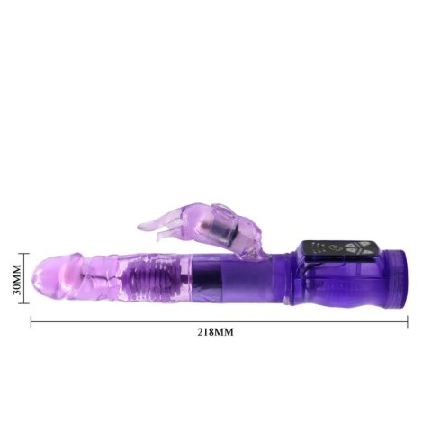 Wibrator króliczek falowanie wibracje rotacje 21cm Wibrator króliczek falowanie wibracje rotacje 21cm