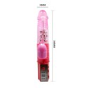 Wibrator króliczek masażer łechtaczki rotacja 24cm Wibrator króliczek masażer łechtaczki rotacja 24cm