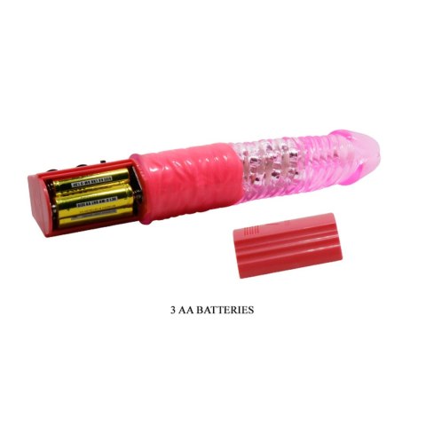 Wibrator króliczek masażer łechtaczki rotacja 24cm Wibrator króliczek masażer łechtaczki rotacja 24cm