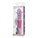 Wibrator króliczek masażer łechtaczki rotacja 26cm