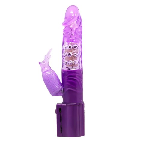 Wibrator króliczek rotacja masażer łechtaczki 24cm Wibrator króliczek rotacja masażer łechtaczki 24cm