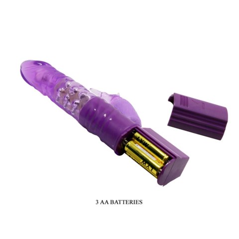 Wibrator króliczek rotacja masażer łechtaczki 24cm Wibrator króliczek rotacja masażer łechtaczki 24cm