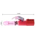Wibrator króliczek rotacja punkt G łechtaczka 24cm Wibrator króliczek rotacja punkt G łechtaczka 24cm