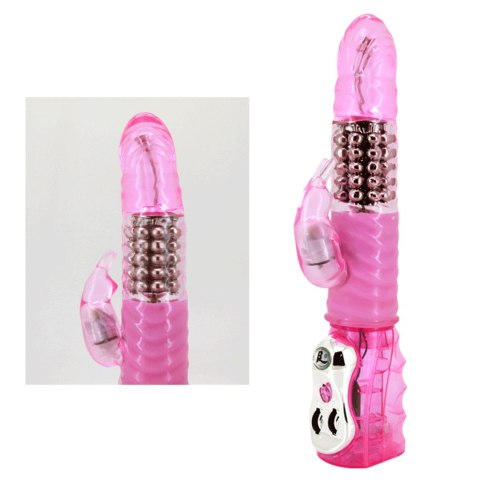 Wibrator króliczek wielofunkcyjny rotacyjny 24cm Wibrator króliczek wielofunkcyjny rotacyjny 24cm