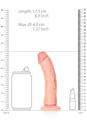 Curved Realistic Dildo with Suction Cup - 6""/ 15,5 cm Curved Realistic Dildo with Suction Cup - 6""/ 15,5 cm