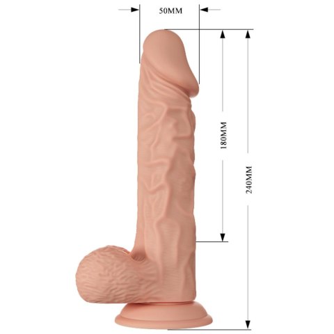 Duże realistyczne dildo penis z przyssawką 28cm Duże realistyczne dildo penis z przyssawką 28cm