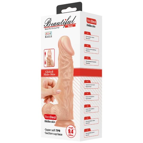 Duże realistyczne dildo penis z przyssawką 28cm Duże realistyczne dildo penis z przyssawką 28cm