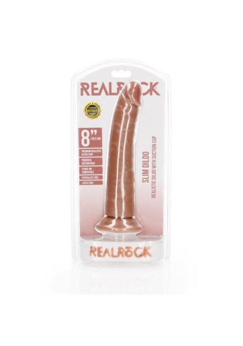 Duże realistyczne dildo z mocną przyssawką 22,5 cm Duże realistyczne dildo z mocną przyssawką 22,5 cm