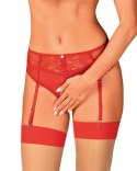 Figi otwarte w kroku z paskami do pończoch XL/2XL Figi otwarte w kroku z paskami do pończoch XL/2XL