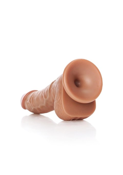 Grube silikonowe żylaste dildo przyssawka 17 cm Grube silikonowe żylaste dildo przyssawka 17 cm