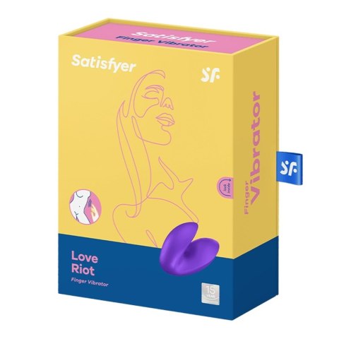 Mały wibrator na palec Satisfyer Love Riot Mały wibrator na palec Satisfyer Love Riot