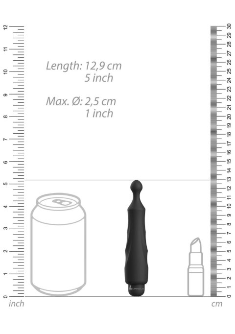 Mini wibrator pocisk 10 trybów okrągła końcówka Mini wibrator pocisk 10 trybów okrągła końcówka