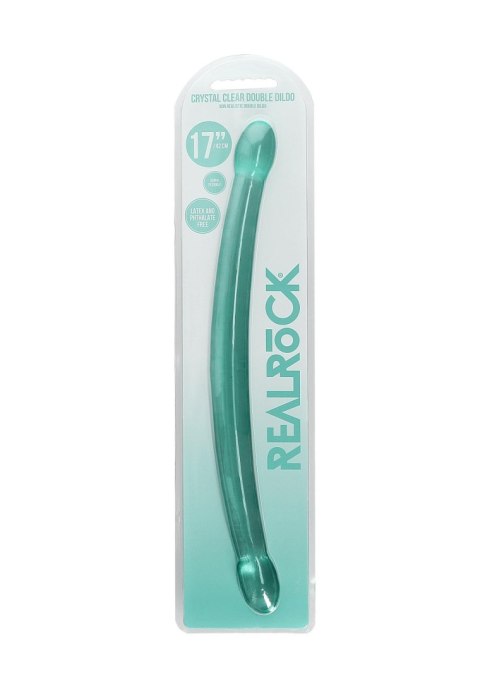 Podwójne gładkie dildo do sexu lesbijskiego 42 cm Podwójne gładkie dildo do sexu lesbijskiego 42 cm