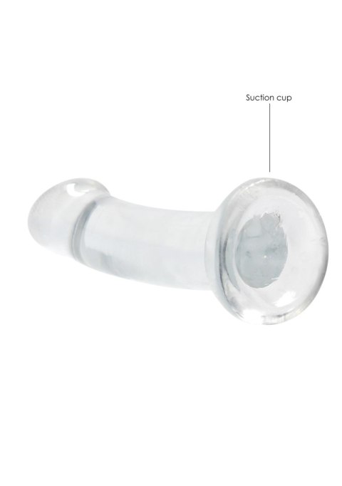 Proste lekko zagięte dildo z przyssawką 16,6 cm Proste lekko zagięte dildo z przyssawką 16,6 cm