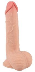 Realistyczny żylasty penis z przyssawką 19 cm Realistyczny żylasty penis z przyssawką 19 cm