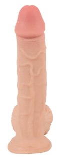 Realistyczny żylasty penis z przyssawką 19 cm Realistyczny żylasty penis z przyssawką 19 cm