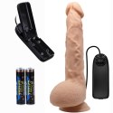 Sztuczny penis dildo realistyczne wibracje 24 cm Sztuczny penis dildo realistyczne wibracje 24 cm