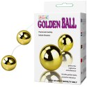 Wibrujące dwie kule gejszy na pilota golden ball Wibrujące dwie kule gejszy na pilota golden ball