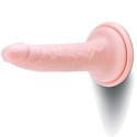 Gruby żylasty penis realistyczny przyssawka 18 cm Gruby żylasty penis realistyczny przyssawka 18 cm
