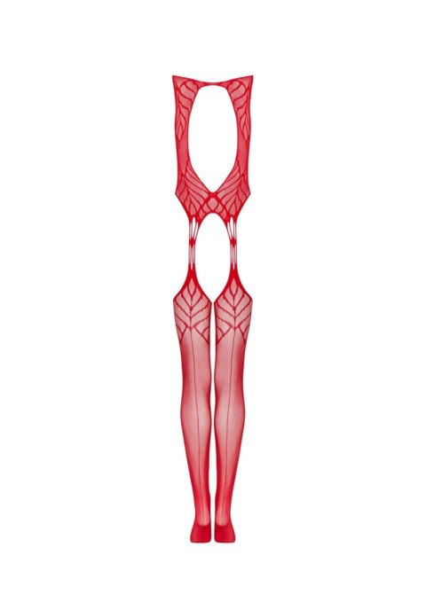 Koronkowe bodystocking erotyczny czerwone XL/XXL Koronkowe bodystocking erotyczny czerwone XL/XXL