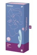 Króliczek wibrator masaż łechtaczki satisfyer blue Króliczek wibrator masaż łechtaczki satisfyer blue