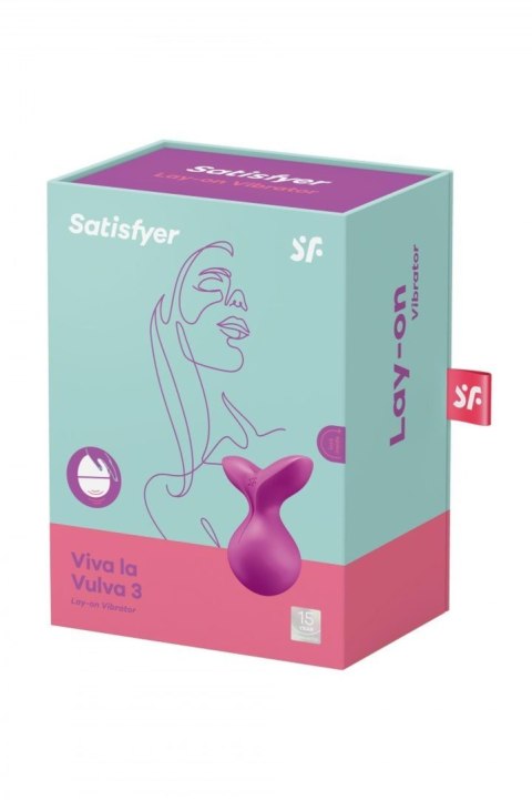 Masażer łechtaczki Satisfyer Viva la Vulva 3 Masażer łechtaczki Satisfyer Viva la Vulva 3
