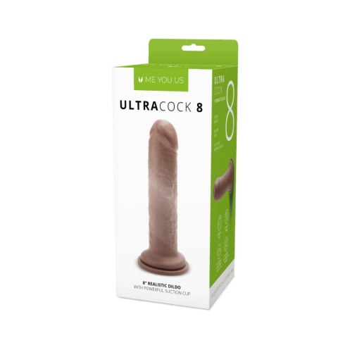Realistyczny silikonowy penis z przyssawką 20,5 cm Realistyczny silikonowy penis z przyssawką 20,5 cm