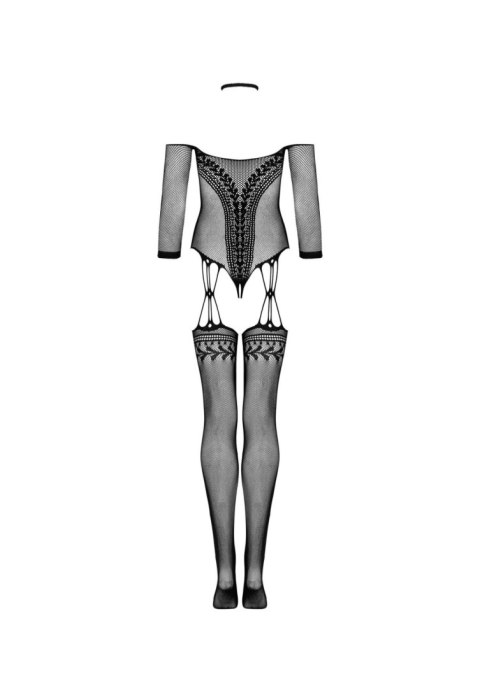 Strój erotyczny koronka bodystocking czarne S/M/L Strój erotyczny koronka bodystocking czarne S/M/L