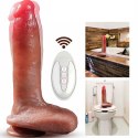 Realistyczny wibrator penis z ruchem góra/dół – z funkcją ogrzewania Realistyczny wibrator penis z ruchem góra/dół – z funkcją ogrzewania