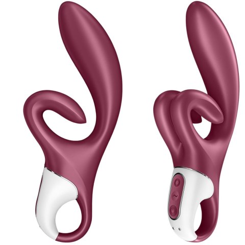 Wibrator króliczek Satisfyer Touch Me bordowy Wibrator króliczek Satisfyer Touch Me bordowy