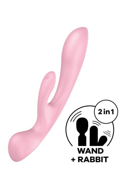 Wibrator króliczek masaż łechtaczki satisfyer róż Wibrator króliczek masaż łechtaczki satisfyer róż
