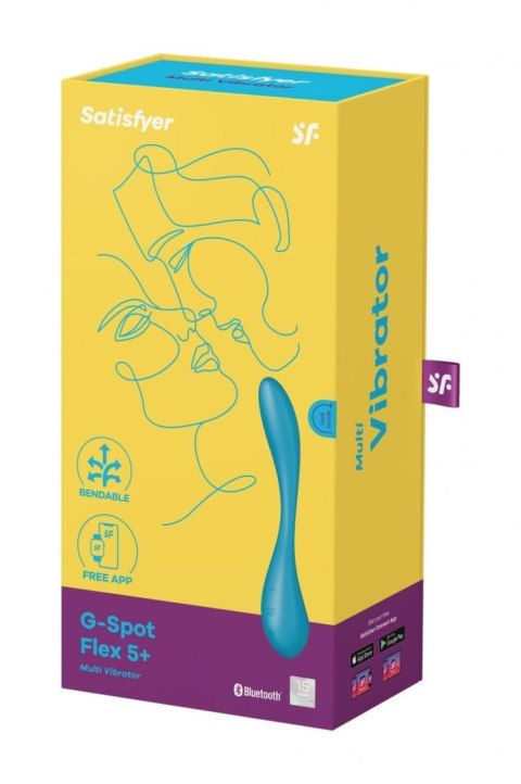 Wibrator punktu G Satisfyer G-Spot Flex 5+ petrol Wibrator punktu G Satisfyer G-Spot Flex 5+ petrol