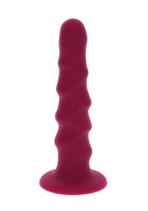 Dildo do uprzęży strap-on żebrowane erotyka 15cm Dildo do uprzęży strap-on żebrowane erotyka 15cm