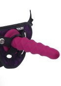Dildo do uprzęży strap-on żebrowane erotyka 15cm Dildo do uprzęży strap-on żebrowane erotyka 15cm