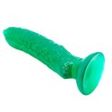 Dildo fikuśny ogórek chropowata tekstura 17 cm Dildo fikuśny ogórek chropowata tekstura 17 cm