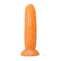 Kolba kukurydzy dildo do zabawy z przyssawką 17 cm Kolba kukurydzy dildo do zabawy z przyssawką 17 cm
