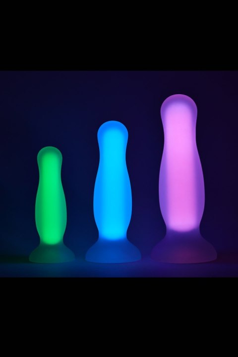 Korek analny zatyczka świecący w ciemności 12cm Korek analny zatyczka świecący w ciemności 12cm
