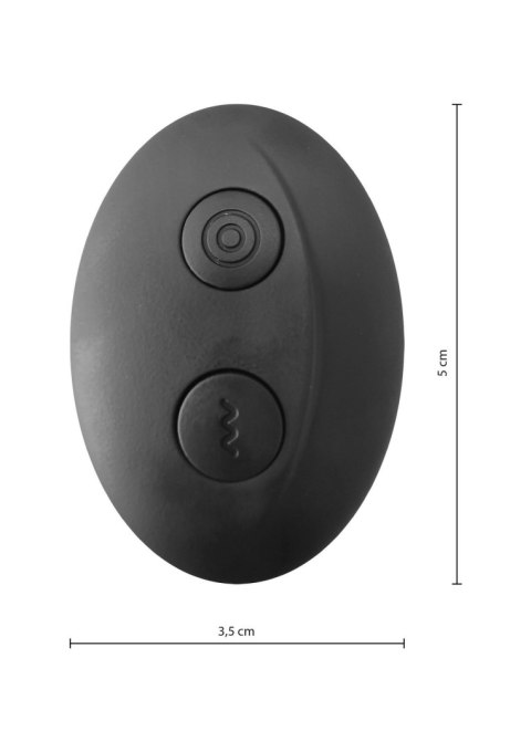 Masażer sex stymulator prostaty 10+5 trybów 12 cm Masażer sex stymulator prostaty 10+5 trybów 12 cm