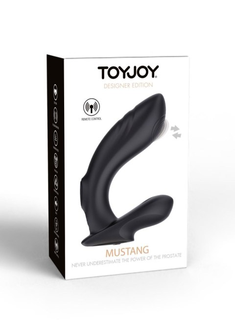 Masażer sex stymulator prostaty 10+5 trybów 12 cm Masażer sex stymulator prostaty 10+5 trybów 12 cm